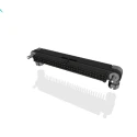 Amphenol Socapex MHDAS Series Right Angle PCB Header 60 Contacts 1.27 mm Pitch 2 Row Shrouded MHDAS2M060YCE11