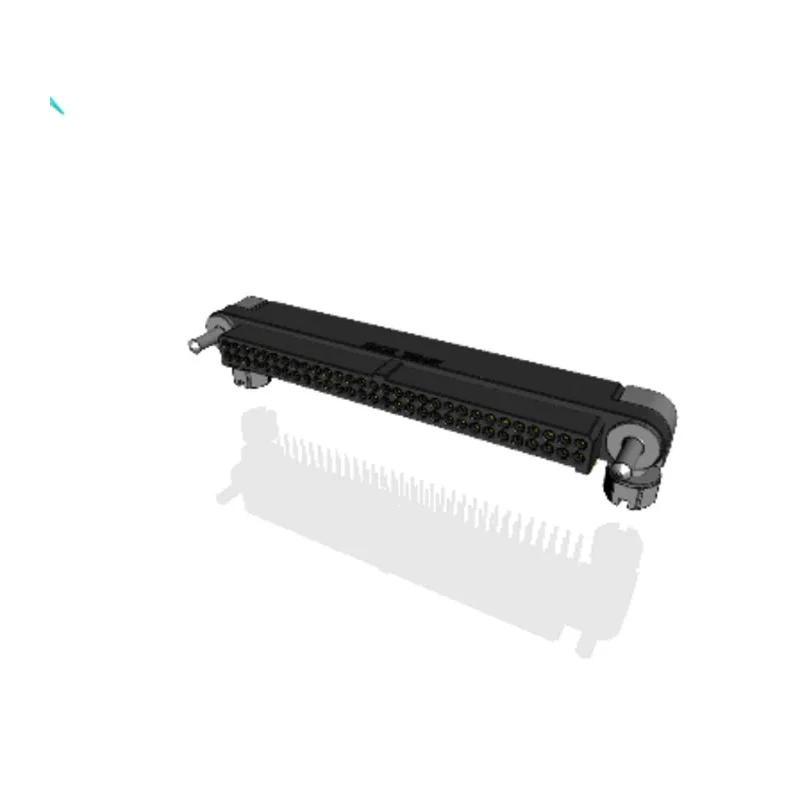 Amphenol Socapex MHDAS Series Right Angle PCB Header 60 Contacts 1.27 mm Pitch 2 Row Shrouded MHDAS2M060YCE11