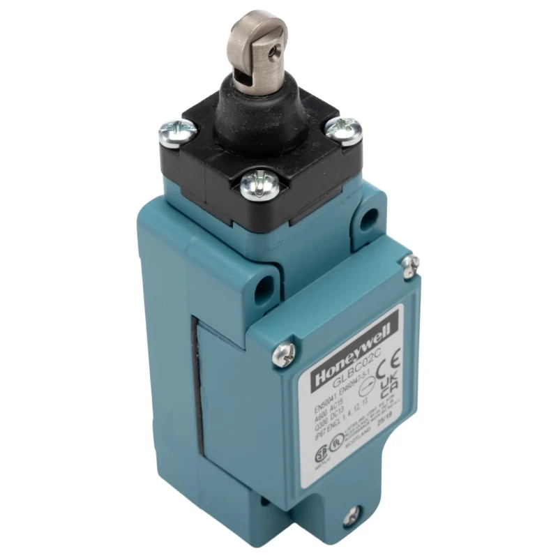 Honeywell Technologies GLB Series Plunger Limit Switch, 1 NO/1 NC, IP67, Die Cast Zinc Housing, 600V AC, 10A 