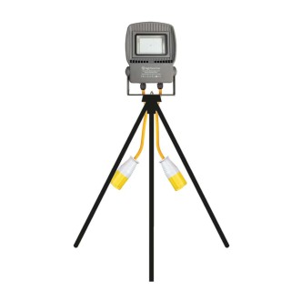 Nightsearcher LINKSTAR Linkable Floodlight 96 LED 50W 110V AC 6000 lm IP65 Die Cast Aluminium NSLINKSTAR50-KIT