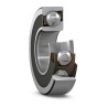 SKF Single Row Angular Contact Ball Bearing 40 mm ID, 80 mm OD, 18 mm Race Width 7208 BE-2RZP