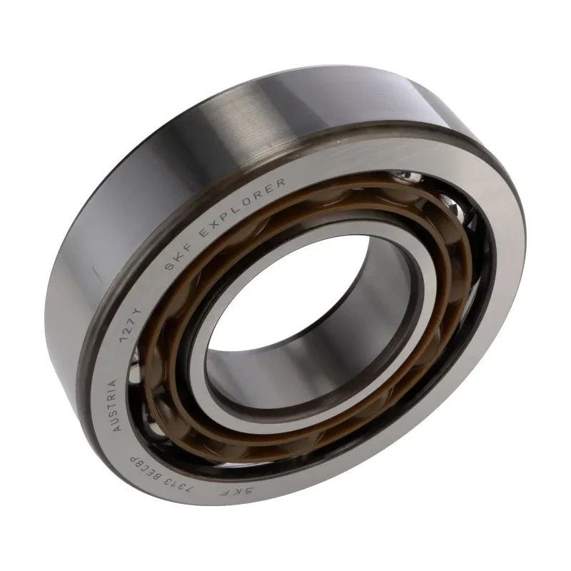 SKF Single Row Angular Contact Ball Bearing 65 mm ID 140 mm OD 33 mm Race Width 7313 BECBP