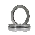 SKF Thrust Ball Bearing 55 mm Inside Diameter, 78 mm Outside Diameter, 16 mm Race Width, Sheet Metal Cage 51111