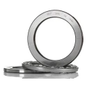 SKF Thrust Ball Bearing 55 mm Inside Diameter, 78 mm Outside Diameter, 16 mm Race Width, Sheet Metal Cage 51111