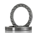 SKF Thrust Ball Bearing 55 mm Inside Diameter, 78 mm Outside Diameter, 16 mm Race Width, Sheet Metal Cage 51111