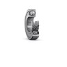SKF 1 Row Deep Groove Ball Bearing 85 mm Inside Diameter, 130 mm Outside Diameter, 22 mm Race Width, Sheet Metal 6017-2Z/C3
