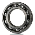 SKF Single Row Deep Groove Ball Bearing 100 mm ID, 180 mm OD, 34 mm Width, Sheet Metal Cage, Open End Type 6220/C3