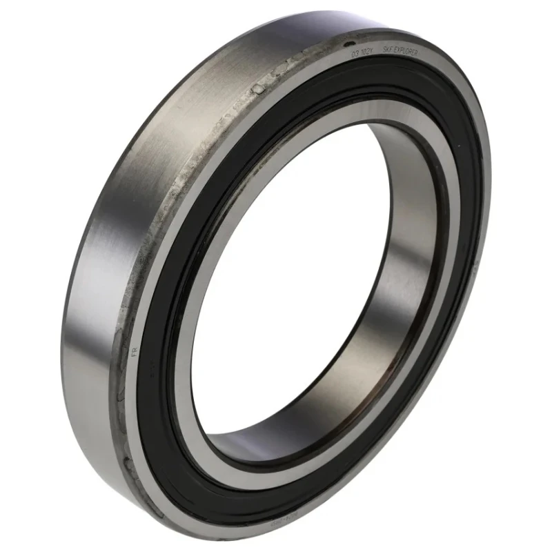 SKF Single Row Deep Groove Ball Bearing 120 mm ID, 180 mm OD, 28 mm Width Steel Balls Sheet Metal Cage 6024-2RS1