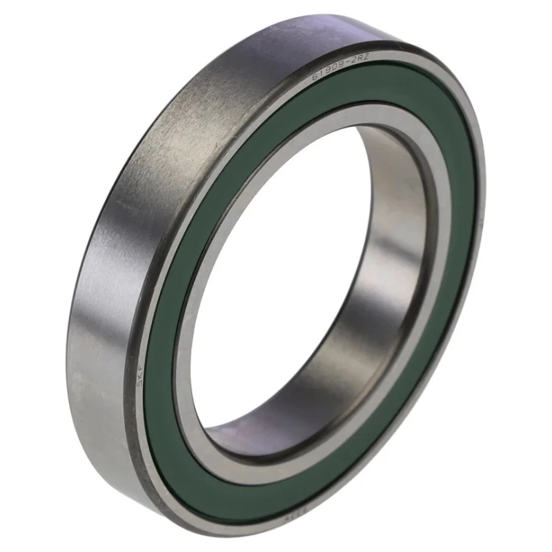 SKF Single Row Deep Groove Ball Bearing 45 mm ID, 68 mm OD, 12 mm Width, Sealed Sheet Metal Cage 61909-2RZ