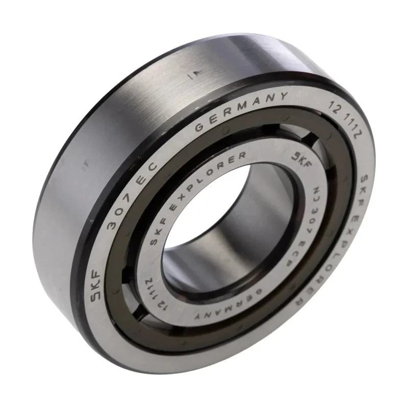 SKF Single-Row Cylindrical Roller Bearing with 35 mm Inside Diameter, 80 mm Outside Diameter, 21 mm Race Width NJ 307 ECP
