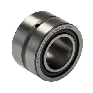SKF Combined Needle Roller & Angular Contact Ball Bearing 20 mm ID, 37 mm OD, 25 mm Race Width NKIB 5904