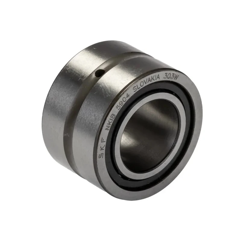 SKF Combined Needle Roller & Angular Contact Ball Bearing 20 mm ID, 37 mm OD, 25 mm Race Width NKIB 5904