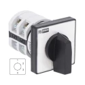 RS PRO Cam Switch 4 Position 60° Knob Actuator 16 A 690 V 1 Pole Panel Mount 208-3904
