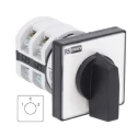 RS PRO 3 Position 60 ° Knob Actuator Cam Switch 20A 690V Panel Mount 208-3910