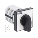 RS PRO 2 Position 90° Knob Actuator Cam Switch 20A Panel Mount 690V 208-3914