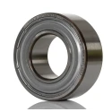 SKF Double Row Angular Contact Ball Bearing 40 mm ID, 80 mm OD, 30.2 mm Race Width 3208 A-2ZTN9/MT33