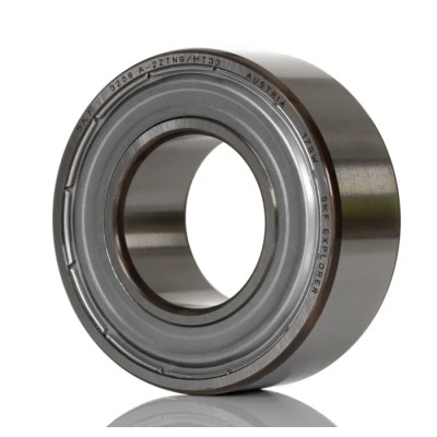 SKF Double Row Angular Contact Ball Bearing 40 mm ID, 80 mm OD, 30.2 mm Race Width 3208 A-2ZTN9/MT33