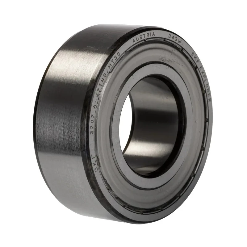 SKF 2 Row Angular Contact Ball Bearing 35 mm ID, 72 mm OD, 27 mm Race Width 3207 A-2ZTN9/MT33