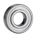 SKF Single Row Deep Groove Ball Bearing 25.4 mm ID, 57.15 mm OD, 15.875 mm Width Shielded Sheet Metal Cage RLS 8-2Z