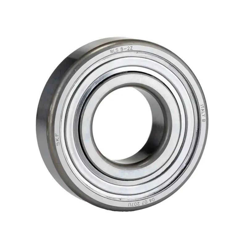 SKF Single Row Deep Groove Ball Bearing 25.4 mm ID, 57.15 mm OD, 15.875 mm Width Shielded Sheet Metal Cage RLS 8-2Z
