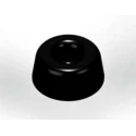 3M Circular Adhesive Anti-Vibration Mount Urethane 22.35 mm OD 10.1 mm H SJ5009BK