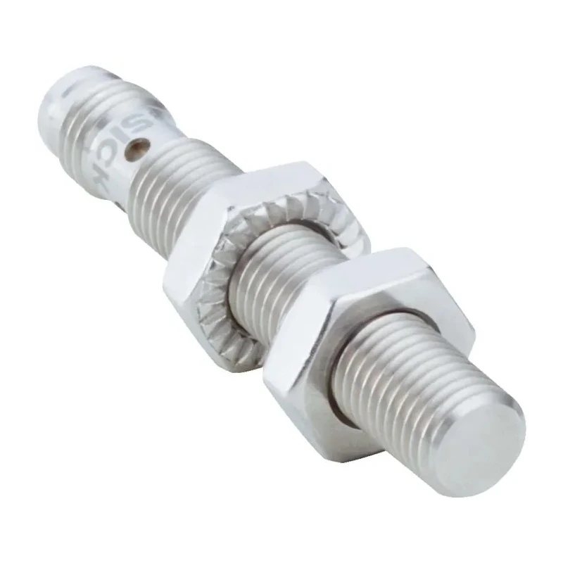 SICK Threaded Barrel Inductive Proximity Sensor M8 x 1, Stainless Steel Housing, PNP Output, 30 V dc, 2 mm IMI08-02BPSVT0S