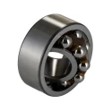 SKF Self-Aligning Ball Bearing, 17 mm ID, 40 mm OD, 16 mm Width, Non-Metallic Cage, 2 Row, 24,000 RPM Limiting 2203 ETN9