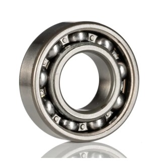 SKF Single Row Deep Groove Ball Bearing 10 mm ID, 28 mm OD, 8 mm Wide, Sheet Metal Cage, Steel Balls 16100