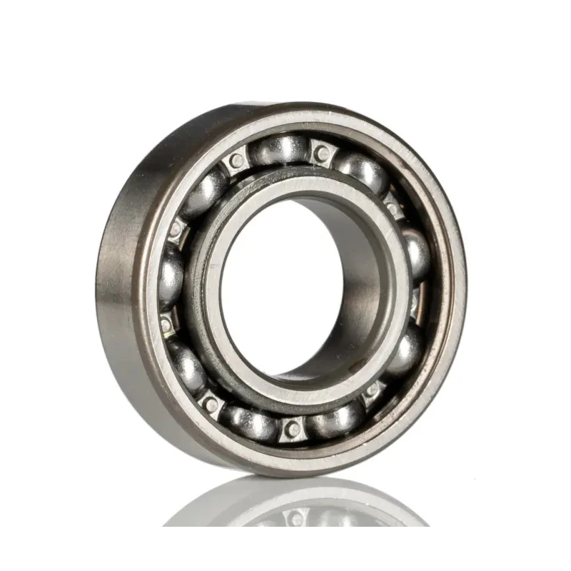 SKF Single Row Deep Groove Ball Bearing 10 mm ID, 28 mm OD, 8 mm Wide, Sheet Metal Cage, Steel Balls 16100