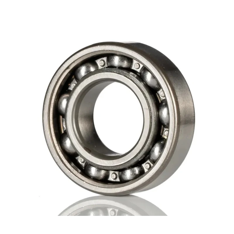 SKF Single Row Deep Groove Ball Bearing 10 mm ID, 28 mm OD, 8 mm Wide, Sheet Metal Cage, Steel Balls 16100
