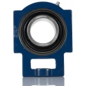 SKF Bearing Unit Take-Up Housing Type 55 mm Inside Diameter Cast Iron Housing Shielded End TU 55 TF