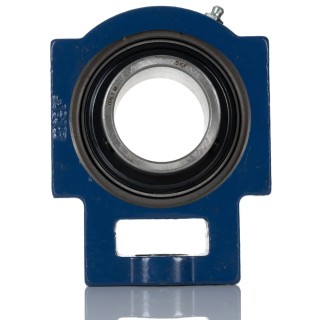 SKF Bearing Unit Take-Up Housing Type 55 mm Inside Diameter Cast Iron Housing Shielded End TU 55 TF