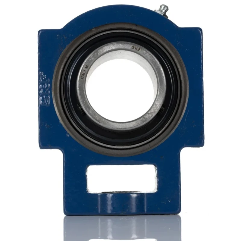 SKF Bearing Unit Take-Up Housing Type 55 mm Inside Diameter Cast Iron Housing Shielded End TU 55 TF