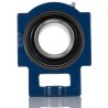 SKF Bearing Unit Take-Up Housing Type 55 mm Inside Diameter Cast Iron Housing Shielded End TU 55 TF