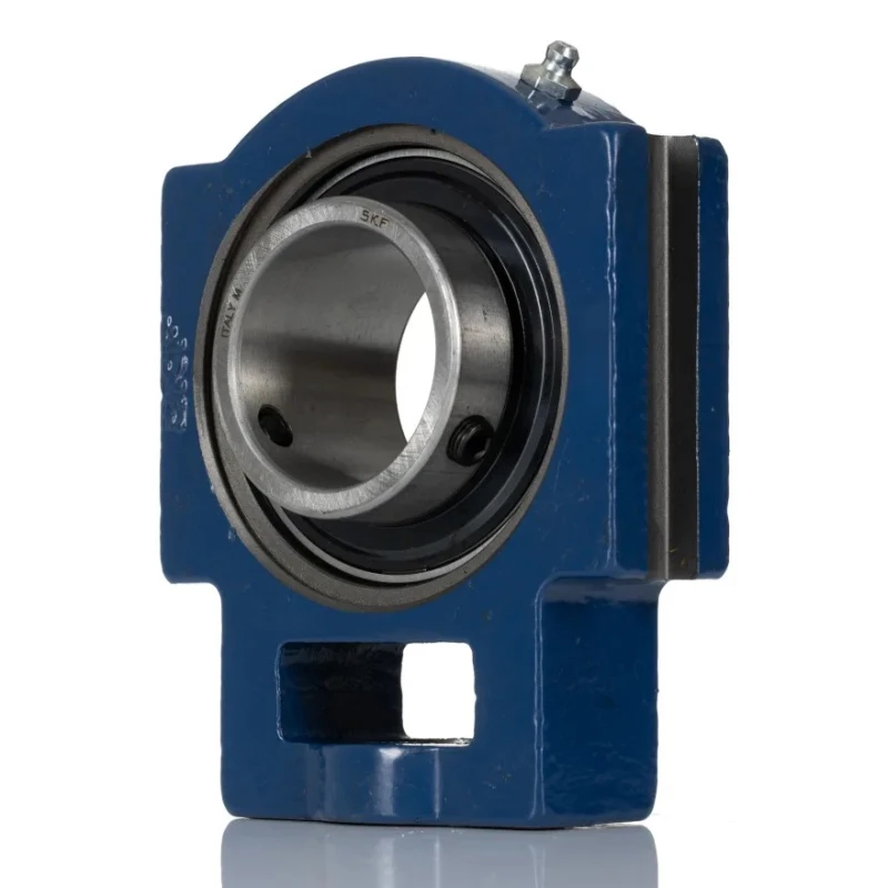 SKF Bearing Unit Take-Up Housing Type 55 mm Inside Diameter Cast Iron Housing Shielded End TU 55 TF