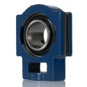 SKF Bearing Unit Take-Up Housing Type 55 mm Inside Diameter Cast Iron Housing Shielded End TU 55 TF
