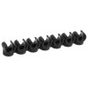 Legris 7 Tubes Polymer Tube Clip for Tube Diameter 8 mm OD 209-7826