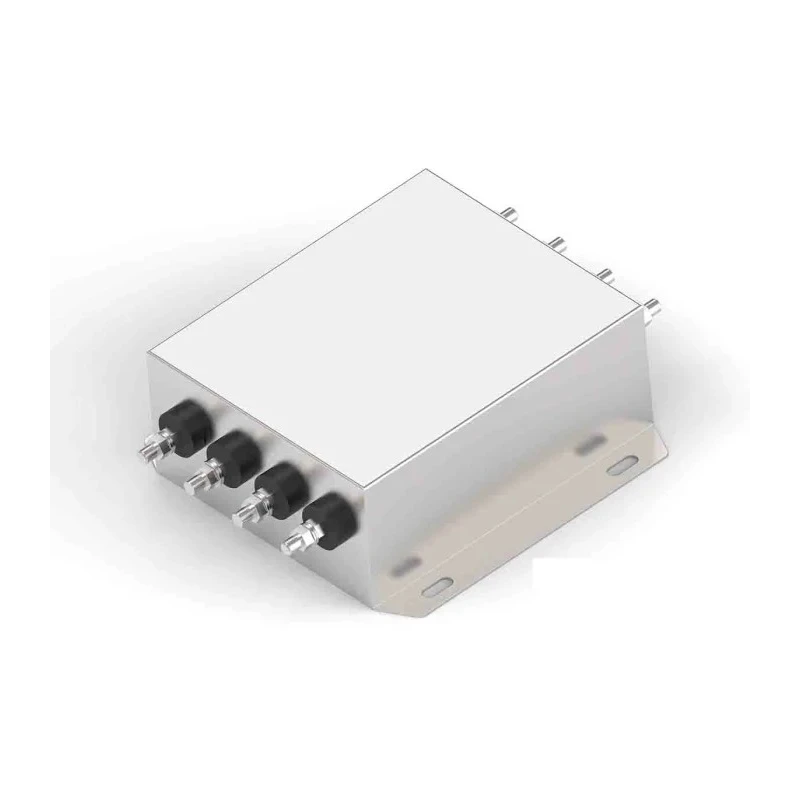 TE Connectivity Chassis Mount 3-Phase EMI Filter, 520V AC, 52A, 50-60Hz, Threaded Bolt Termination 50KEBS6BFPD