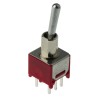 RS PRO Toggle Switch Panel Mount On-On DPDT Solder Lug Terminal 3A IP67 209-9351