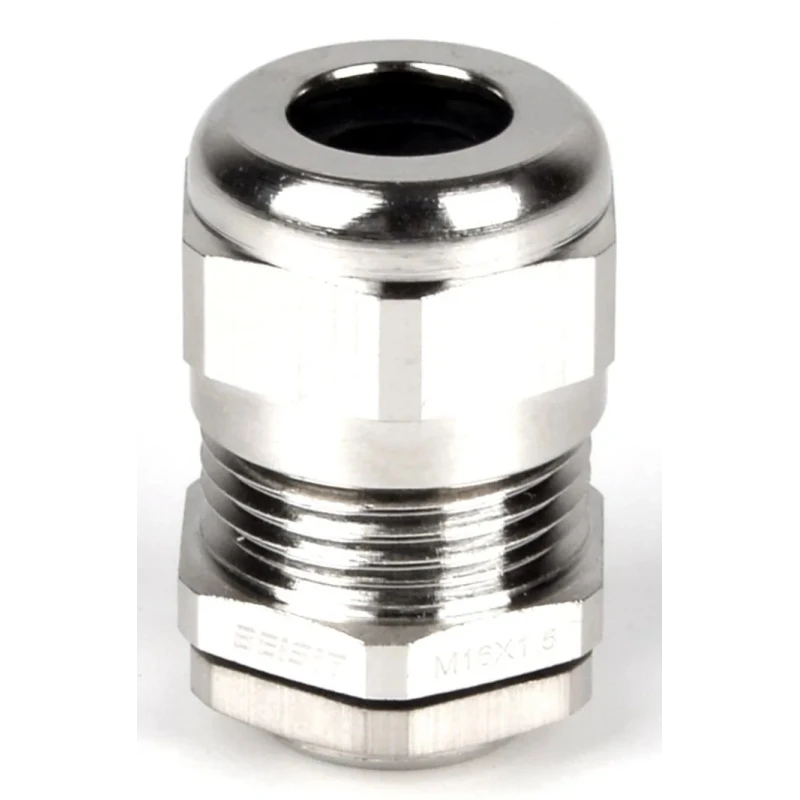RS PRO Metallic Nickel Plated Brass Cable Gland, PG29 Thread, 18 mm Min. Cable Diameter, 21 mm Max. Cable Diameter 210-0631