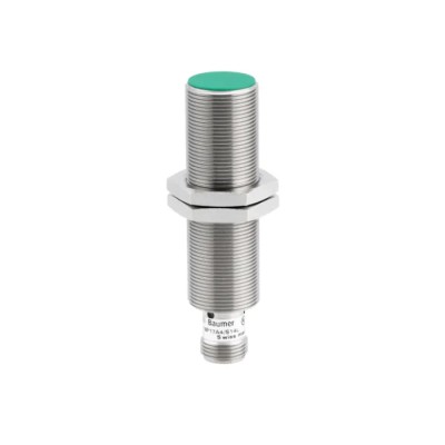 Baumer Threaded Barrel Inductive Proximity Sensor M18 PNP 36V DC 200mA IFRM 18P37A4/S14L
