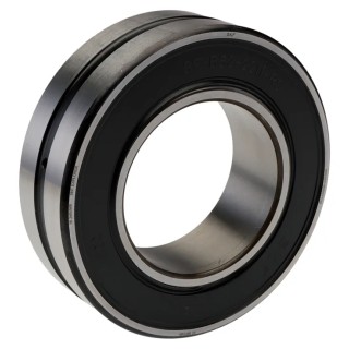 SKF Spherical Roller Bearing with Tapered Bore 55 mm ID, 100 mm OD, Dual Row, Sheet Metal Cage, Sealed BS2-2211-2RSK/VT143