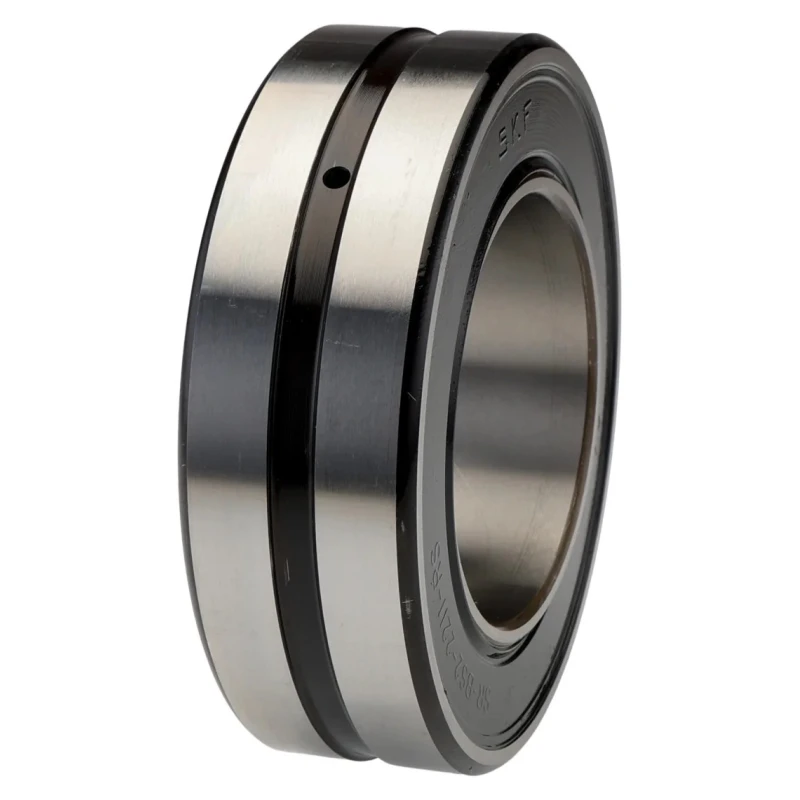 SKF Spherical Roller Bearing with Tapered Bore 55 mm ID, 100 mm OD, Dual Row, Sheet Metal Cage, Sealed BS2-2211-2RSK/VT143