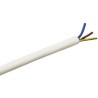 RS PRO 3 Core Power Cable White 0.75mm² 450V 200 °C Silicone Rubber 25 m 210-1249