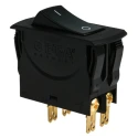 ETA Thermal Circuit Breaker 16A Current Rating 2-Pole Screw Mount Reset Rocker Actuator 3120-N521-H7T1-W01D-16A
