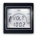 Trumeter Digital Panel Multifunction Meter APM-MAX-M23-PU-4B with 68 mm x 68 mm Cutout, LCD Display, 4-Digit, RGB Backlight