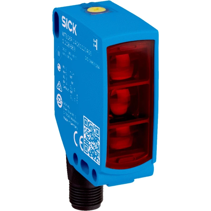 SICK Background Suppression Photoelectric Sensor Block Sensor 10 mm to 750 mm NPN IP69 WTS16P-1H161120A00