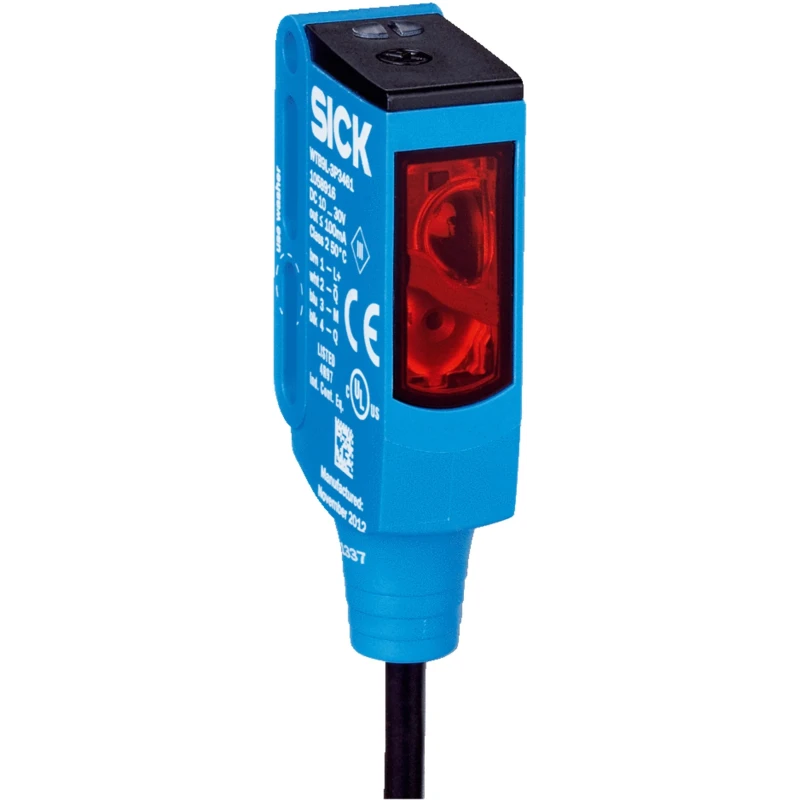 SICK Background Suppression Photoelectric Sensor, Block Sensor, 25 mm to 300 mm Detection Range, PNP Output WTB9L-3P3461