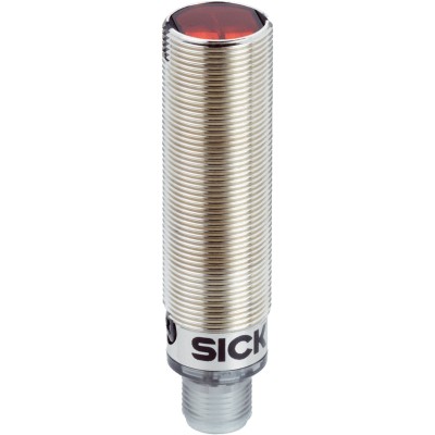 SICK Background Suppression Photoelectric Sensor Barrel Sensor 3 mm to 300 mm PNP Output Metal Housing IP67 GRTB18-P2412