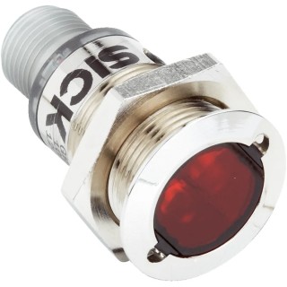 SICK Background Suppression Photoelectric Sensor, Barrel Style, Detection Range 3 mm to 300 mm, PNP Output GRTB18S-P241Z